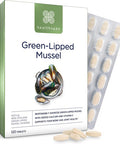 Healthspan Green Lipped Mussel | 120 Tablets | with Vitamin C | Responsibly Sourced | Rich Source of Amino Acids | Glycosaminoglycans | Calcium | Gelatin Free