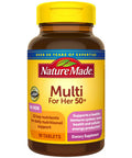 Nature Made Women'S Multivitamin 50+ Tablets With Vitamin D 90 Count For Daily Nutritional Support