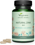 Organic Zinc + Vitamin C Supplement VegaveroÃƒâ€šÃ‚Â® | 100% Natural: OrgavitazÃƒâ€šÃ‚Â® | Whole Food Supplement with Vitamin C from Acerola Cherry | NO Additives | 60 Vegan Capsules