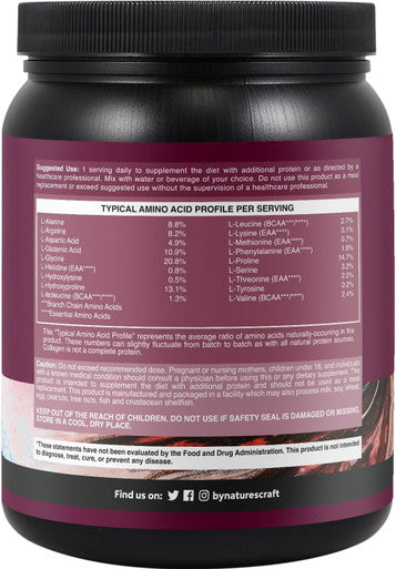 Natures Craft Multi Collagen Protein Powder for Women and Men - Keto Hydrolyzed Collagen Peptides 45 Servings Hair Skin and Nails Vitamins - Unflavored Bovine Collagen Type 1 and 3 for Bone and Joint Support
