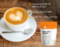 Kate Naturals Dry Whole Milk Powder For Baking And Coffee (12Oz) Dried Powdered Milk For Adults. Rbst-. Substitute For Liquid Milk. Milk Whole Powder For Milkshakes. Made In Usa.