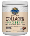 Garden of Life Grass Fed Collagen Protein Powder - Chocolate 14 Servings Collagen Powder For Joints Mobility Muscle Repair Collagen Peptides Super Seeds Coconut Mcts Keto Collagen Supplements