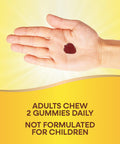 Nature's Way Alive Hair Skin and Nails Gummies with Biotin and Collagen Beauty Support 60 Strawberry Flavored Gummies