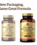 Solgar Collagen Hyaluronic Acid Complex - 30 Tablets Pack Of 2 - Non-Gmo Gluten Free Dairy Free - 60 Total Servings