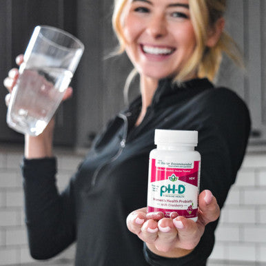 pH-D Feminine Health - Women'S Health Probiotic With Prebiotic Blend, Cranberry Fruit Extract - Oral Supplement - 30 Count