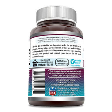 Amazing Formulas D-Mannose 500Mg Tablets Supplement | Non-Gmo | Gluten Free | Made In Usa (120 Count)