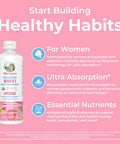 Maryruth Organics USDA Organic Multivitamin for Women Sugar Womens Multivitamin Liquid Vitamins for Women Immune Support Supplement Ashwagandha Methylfolate Vegan Non-GMO 15.22 Fl Oz