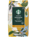 Starbucks Ground Coffee, Starbucks Blonde Roast Hot or Iced Coffee, Veranda Blend, 28 oz