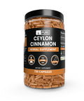 PURE ORIGINAL INGREDIENTS Ceylon Cinnamon And Berberine Capsules Bundle (730 Capsules Each) No Magnesium Or Rice Fillers, Lab Verified