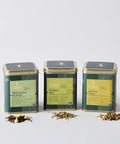 Luxmi Estates Darjeeling Organic Green Loose Leaf Tea Collection x 3 | Jasmine Tea Chamomile Mint Tea Lemongrass Ginger Tea | USDA Organic GreenTea