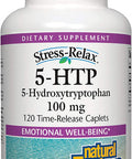 StressRelax 5HTP 100 mg by Natural Factors Promotes Emotional Wellbeing 120 Caplets