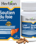 Herbion Naturals Liver Support With Milk Thistle, 60 caps Herbal Liver Detoxifier, Cleanser, Protects and Strengthens Liver Health, Promotes Healthy Liver Function