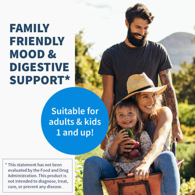 Mood Probiotic Powder - Klaire Labs Target gb-X with Bifidobacterium & Lactobacillus, Clinically Demonstrated to Promote Positive Mood, Shelf-Stable & Hypoallergenic for Men & Women (30 Packets)