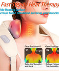 Neck And Back Massager With Soothing Heat,Deep Tissue 6D Expert Kneading Massage,Electric Kneading Back Massager,Massage Pillow For Pain Relief Deep Tissue.Electric Full Body Massager.For Parents