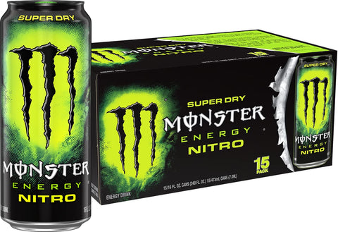 Monster Energy Juice Monster Mango Loco, Energy Drink, 16 Ounce | Energy + Juice, Pack of 15