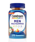 Centrum Multigummies Gummy Multivitamin For Men Multivitamin/Multimineral Supplement With Selenium Antioxidants And Vitamin D3 Assorted Fruit Flavor - 170 Count