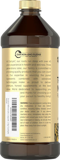 Carlyle Trace Mineral Drops | 16 fl oz | Full Spectrum Minerals Supplement | Vegetarian Non-GMO and Gluten Liquid | by Vital Trace
