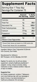 Anthonys Premium Mct Oil Powder 56 C8 Caprylic 42 C10 Capric 1 Lb Gluten Free Non Gmo Keto Friendly