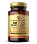 Solgar Biotin 10,000 mcg 60 Vegetable Capsules