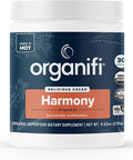 Organifi Harmony - Hormone Support - Eases Pms Symptoms - Energizes You - Regulates Menstrual Cycle - Best Served Hot - Gluten And Vegan Cacao Powder, 30 Servings