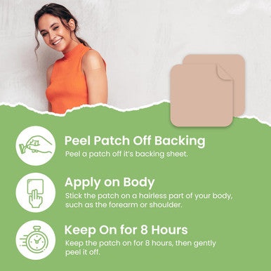 Zinc Patches (Pack Of 60) - 100% Natural Patch For Women And Men - Immune & Body Support - Enhanced Formula