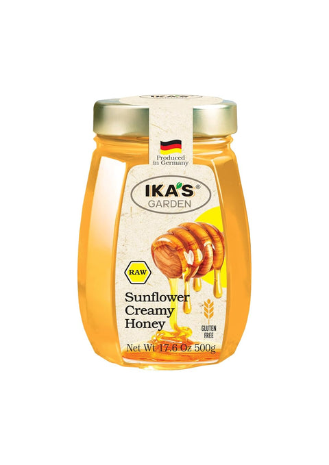Ika's Garden Raw Manuka Honey with Blossom Honey - 100% Pure, Unfiltered, Gluten-Free Ã¢â‚¬â€œ Product of Germany, 17.6 oz (500g) Jar