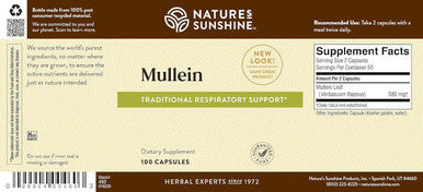 Nature'S Sunshine Mullein 100 Capsules