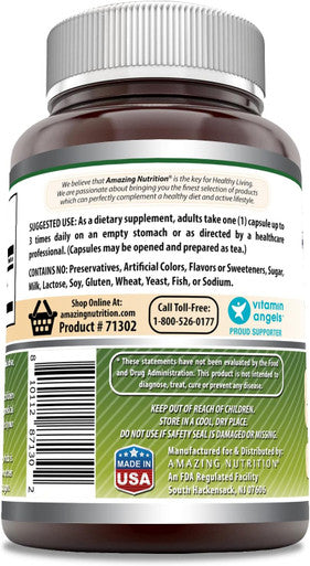 Amazing Nutrition Formulas Noni 400 Mg per Serving | 240 Capsules Supplement | Non-GMO | Gluten | Made in USA