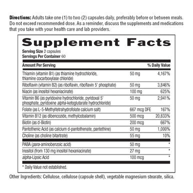 Country Life Coenzyme B-Complex 120 Vegi Capsules