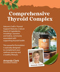 Herbal Thyroid Support Complex - Iodine Thyroid Supplement With L Tyrosine Bladderwrack Kelp Selenium And Ashwagandha - Mood Enhancer Energy Supplement For Thyroid Health - 60 Halal Capsules