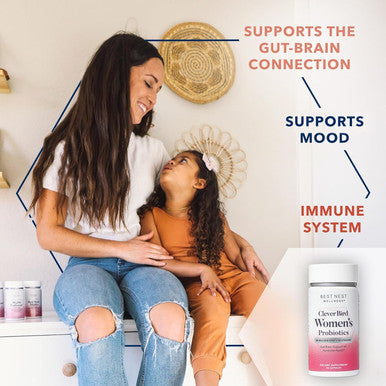 Best Nest Wellness Probiotics for Women - Once Daily Women Probiotic 50 Billion CFU 13 Strains Probiotic Nutritional Supplements Patented Delayed Released Womens Probiotic for Digestive Health 30Ct