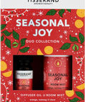 Tisserand Aromatherapy - Seasonal Joy Diffuser Oil And Room Mist Duo Kit - Orange, Nutmeg And Clove - 100% Natural Pure Essential Oils