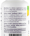 Healthy Origins Sunflower Vitamin E-400 IU, 120 Softgels