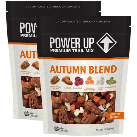 Power Up Trail Mix, Mega Omega Trail Mix, Non-GMO, Vegan, Gluten Free, No Artificial Ingredients, Gourmet Nut, 14 Ounce Bag