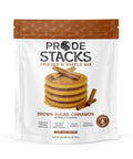 Pride Stacks Pancake & Waffle Mix - Organic Rice & Sweet Potato Blend, Brown Sugar Cinnamon