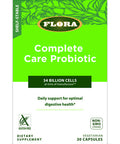 Flora Complete Care Probiotic Travel Probiotics Adult Shelf Stable 34 Billion 30 Vegetarian Capsules