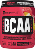 Nutraphase Clean BCAA, Vegan-Friendly, Gluten-Free, Raspberry Lemonade, 44 servings, 528 grams