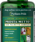 Puritans Pride Prosta-Metto Saw Palmetto Complex for Men-240 Softgels