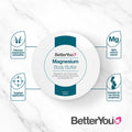BetterYou Natural Magnesium Body Butter, 6.76 Ounce, 15% Concentration