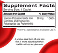 Feosol Complete Iron Supplement Caplets Bifera Iron for High Absorption Heme and NonHeme Dual Action Minimizes 1 Per Day for Energy and Immune System Support Made in USA 30 Count