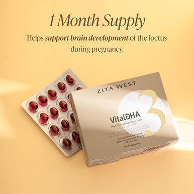 Vital Dha ÃƒÂ¢Ã¢â€šÂ¬Ã¢â‚¬Å“ Prenatal Dha And Epa With Zinc For Fertility, Pregnancy, And Breastfeeding ÃƒÂ¢Ã¢â€šÂ¬Ã¢â‚¬Å“ Omega 3 For Brain Development ÃƒÂ¢Ã¢â€šÂ¬Ã¢â‚¬Å“ 60 Capsules (1 Month Supply)