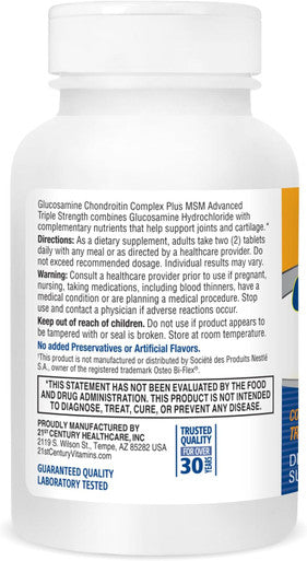 21st Century Glucosamine Chondroitin Complex , 80 ea