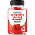 Built Nature Apple Cider Vinegar Gummies 1000Mg - Vitamin B12, Beetroot, Pomegranate, Natural Digestion, Detox, Weight Management & Immune Health - Raw Acv With The Mother, Vegan, Non-Gmo, Gluten-Free, 60 Gummies