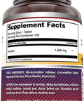 Amazing Nutrition Formulas Inositol 1000mg 120 Tablets Supplement | Non GMO | Gluten | Made in USA