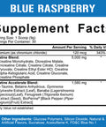 5% Nutrition Rich Piana CreaTEN 10 in 1 Formula Flavored Creatine Powder for Muscle Gain Enhance Power Strength Endurance and Recovery 8.78 oz 30 Srvngs (Blue Raspberry)