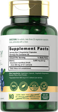 Carlyle Bilberry Extract Capsules | 3600Mg | 200 Count | Vegetarian, Non-Gmo, Gluten Free Fruit Supplement