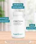 Supers Mart - H. Pylori Fight Natural Treatment 20 Billion Cfu Per Day (Probiotic Lactobacillus Reuteri) - Gastric Acid Reflux Relief - Stomach Repair | Non-Gmo & Gluten Free - 60 Vegetarian Capsules