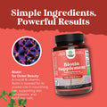 Natures Craft Pure + Potent Biotin Vitamins Promotes Hair Growth + Prevents Hair Loss - Introduces Better Skin + Hair + Nails - Natural Supplement for Men and Women- Helps Promote Faster Metabolism