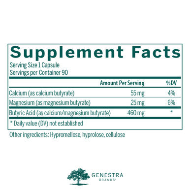 Genestra Brands Butyrate Complex 90 Capsules