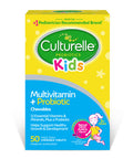 Culturelle Kids Complete Multivitamin Probiotic Chewable Digestive Immune Support for Kids With 11 Vitamins Minerals including Vitamin C D3 and Zinc NonGMO Fruit Punch Flavor 50 Count